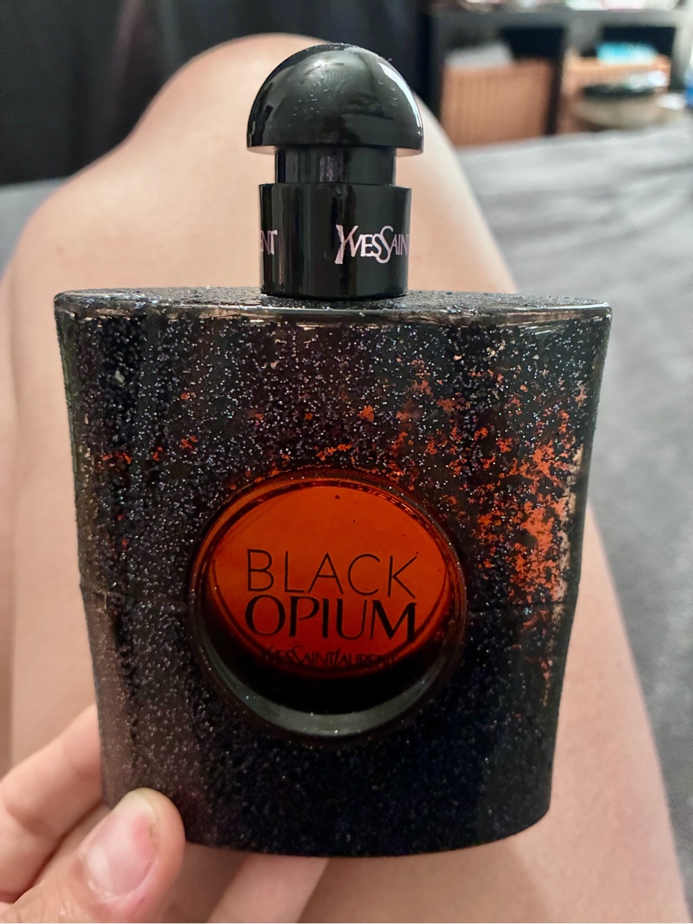 Yves Saint Laurent Black Opium Eau de Parfum Bottle 3 oz bottle